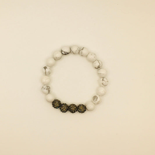 Bling White Bracelet