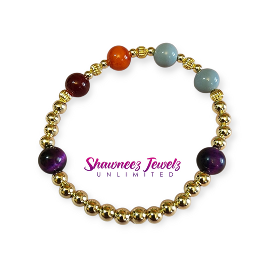 A Mother's Love Beaded Gold-filled