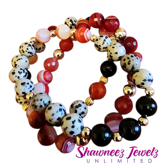 Ruby Luxe Bracelet Set