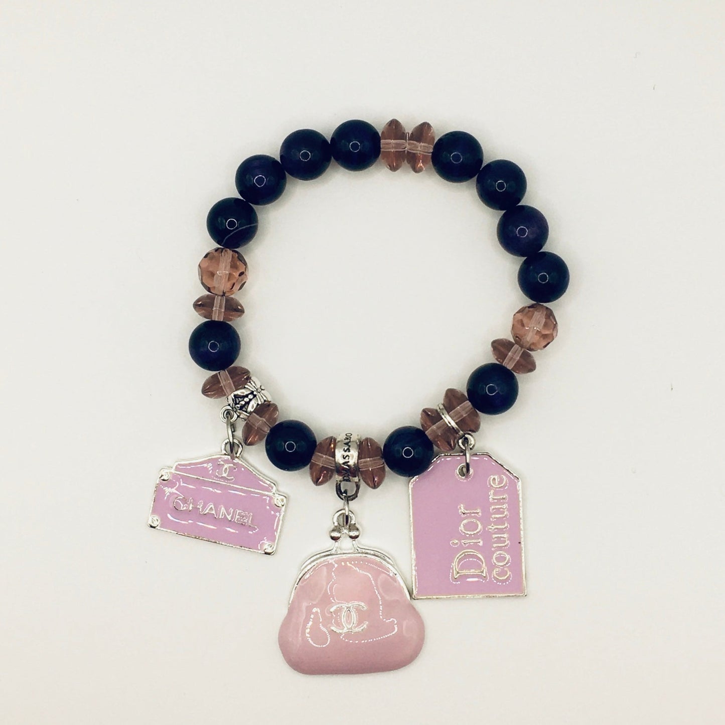 Purple Charmed Bracelet
