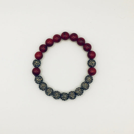Bling Red Bracelet