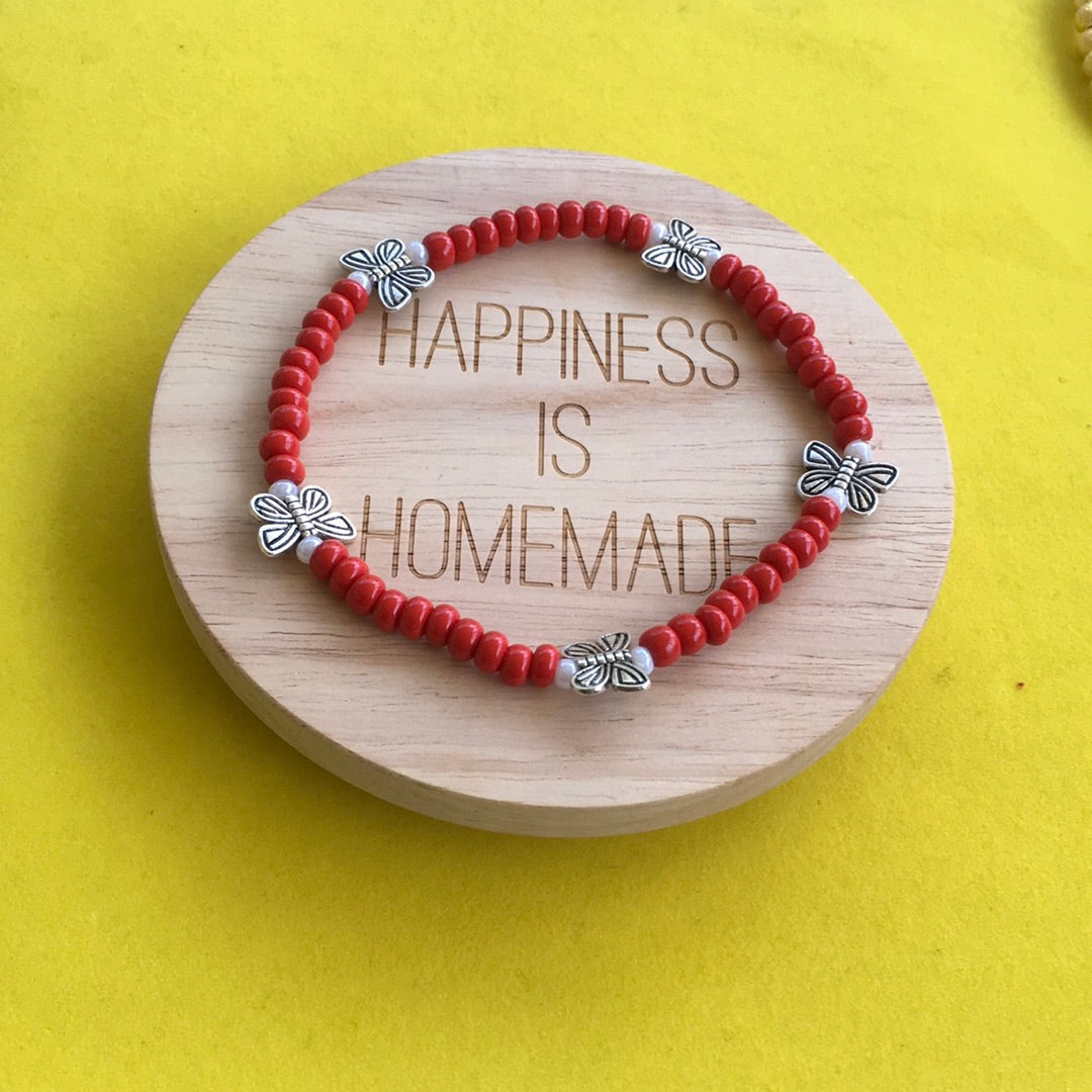 Red Butterfly🦋Anklet